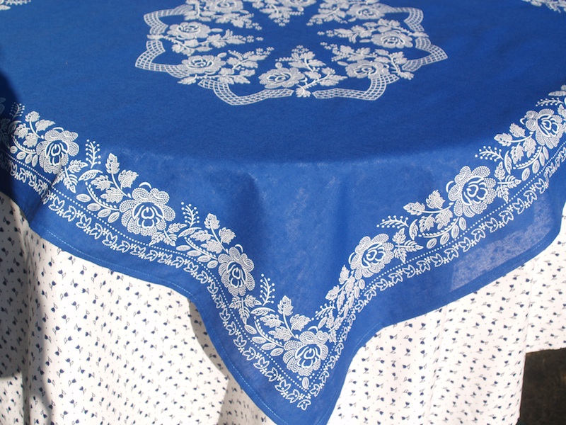 Kékfestő konyhai textilek - ajándék külföldi utazáshoz