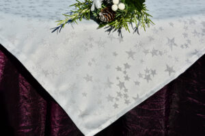 Ezüst csillagos lurex